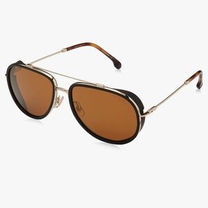 Carrera CA166/S Pilot Sunglasses, Gold, 59 mm